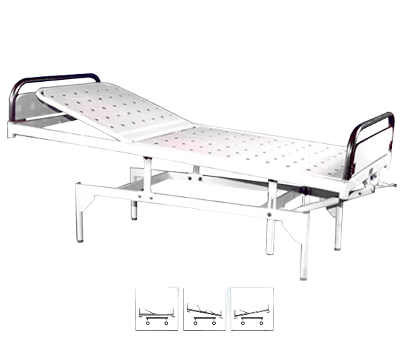 Semi Fowler Bed with 2 Way Longitudinal Tilt (Deluxe)