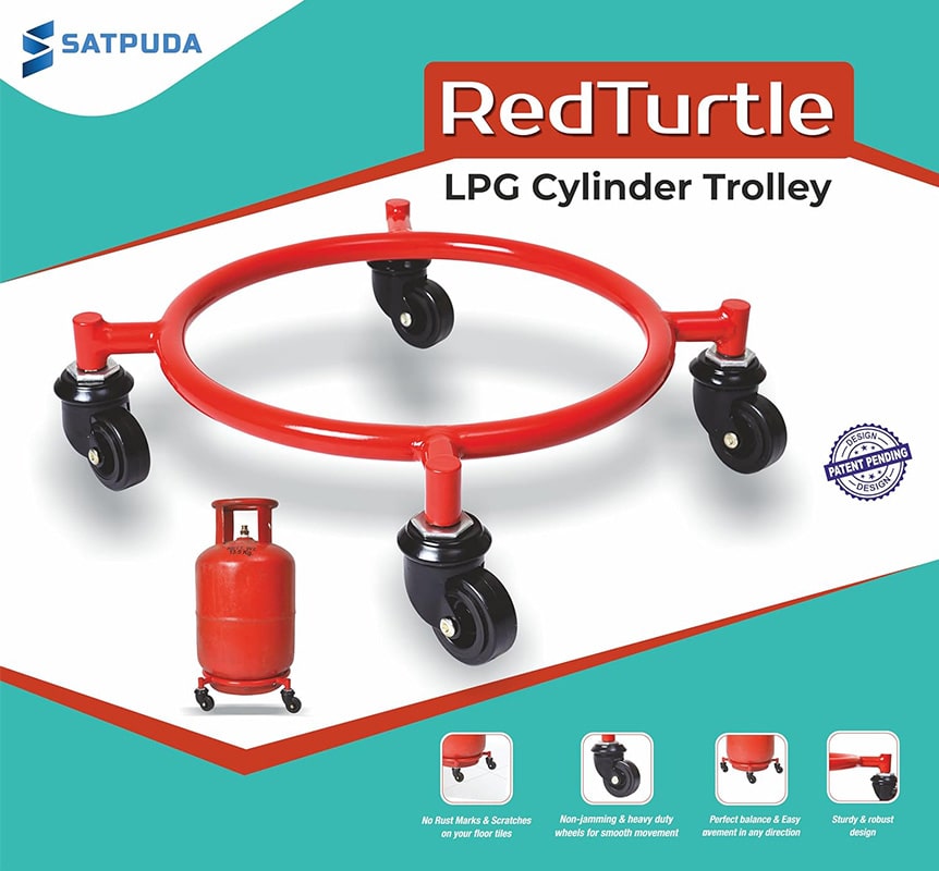 RedTurtle LPG Cylinder Trolley Image 06